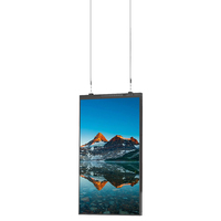 Hanging Window Smart Digital Signage Display with High Brightness Software CMS for Shopping Mall and Retail Store