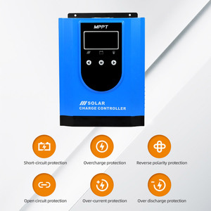 Nouveau régulateur de charge solaire MPPT 12V pour système PV, 10A, 20A, 30A, 40A, 50A, 60A, 80A - Product Image 2