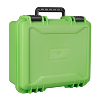 Boîtier rigide portable RX-HCV3-GR IP67 275x225x130mm avec mousse cubique DIY |   Boîte de rangement étanche et antichoc pour appareils photo et appareils électroniques
