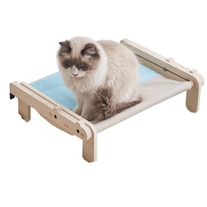 Fabrik Spot Holz Haustier Tier Katzen bett auf dem Boden Holz hängenden Katzen bett Hängematte Katze Fenster Barsch - Product Image 3