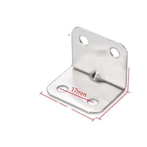 Soporte de Ángulo Recto de Acero Inoxidable, Conector de Placa de Hierro en Forma de L de 90 Grados, Conectores de Hardware, Soportes para Estantes - Product Image 2