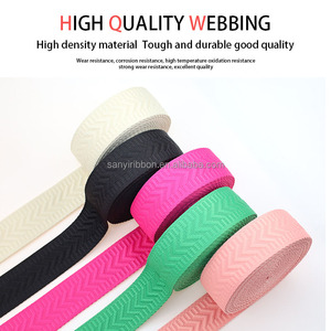 Thời Trang Mới Màu Rắn <span class=keywords><strong>1</strong></span>.5 <span class=keywords><strong>Inch</strong></span> <span class=keywords><strong>Polyester</strong></span> Jacquard Dày Ribbon Vải Vải Cho Bãi Cỏ Ghế Vải - Product Image 6