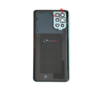 Boîtier de couverture arrière de batterie pour OnePlus 8T pour Oneplus 8T boîtier arrière de couverture de batterie avec objectif de caméra et autocollant
