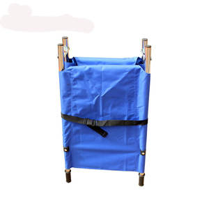 संकट की स्थिति के लिए एल्यूमीनियम मिश्र धातु जलरोधक फोल्डेबल आपातकालीन स्ट्रेचर अस्पताल एम्बुलेंस बिस्तर - Product Image 6