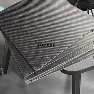 High <b>Strength</b> Plain Weave Twill Weave 3K Carbon Fiber Plate - Product Image 3