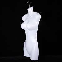 Mannequin Buste Femme Mi-Corps pour Sous-vêtements, Forme de Robe Torse à Suspendre, Vente en Gros Usine pour Présentation de Vêtements