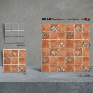 Dalles de parking en porcelaine numérique 40x40cm, robustes, 12mm, antidérapantes, émaillées, pour extérieur, fourniture directe fabricant - Product Image 4