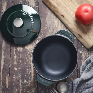 Fours hollandais <span class=keywords><strong>en</strong></span> <span class=keywords><strong>fonte</strong></span> antiadhésifs, marmite <span class=keywords><strong>en</strong></span> émail, Mini Casserole de cuisine avec couvercle - Product Image 5