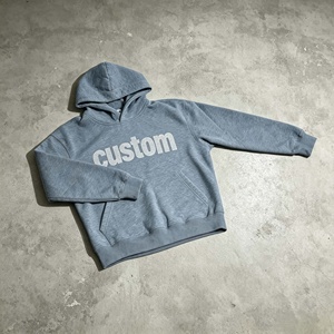 เสื้อฮู้ดผู้ชายสั่งทำพิเศษ ผ้าฝ้าย 100% เฟรนช์เทอร์รี่ 4000gsm สกรีนลาย พอดีตัว สวมใส่สบายๆ สำหรับฤดูใบไม้ร่วง - Product Image 3