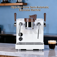 Machines à expresso semi-automatiques à double pompe italienne et triple chaudière, cafetière expresso 58 mm, machine à café pour cappuccino et latte