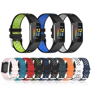 Correa de repuesto de silicona y caucho a prueba de golpes para reloj <span class=keywords><strong>Fitbit</strong></span> 5 - Product Image 4