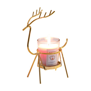 Deer Shaped Iron Candle Holder Scented Candle Home Decoration Christmas Gift Heat Resistant - Product Image 5