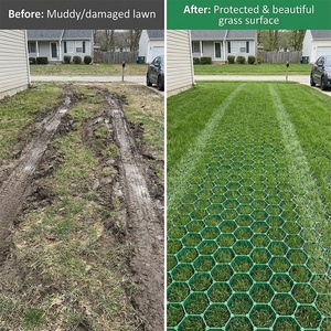 Griglia in Plastica HDPE Industriale di Alta Qualità per Parcheggi, Supporto per Terreno, Infiltrazione e Drenaggio con Superficie a Nido d'Ape - Product Image 3