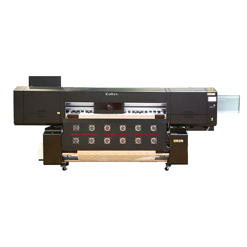 Высококачественный цифровой сублимационный принтер с 15 насадками для рулонной машины Coltex