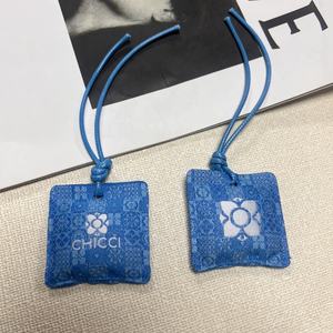 Özelleştirilmiş yeni tasarım asılı lavanta saten koku Aroma kokulu poşet çanta - Product Image 4