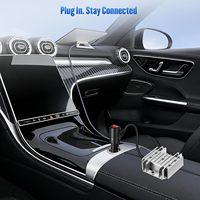 Convertisseur d'alimentation DC pour voiture Starlink Mini 12/24V vers 30V 3.5A 105W étanche avec protection intelligente et interrupteur marche/arrêt pour Starlink