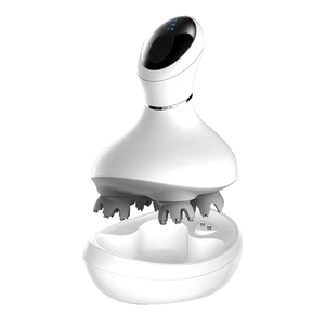 Portable <b>Rechargeable</b> Electric Head Massager Waterproof Wireless Scalp Battery Operated - Product Image 2