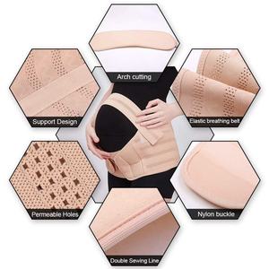 गर्म बिक्री गर्भवती महिलाओं पहनने सांस पेट बैंड मातृत्व बेल्ट गर्भावस्था पेट समर्थन - Product Image 4
