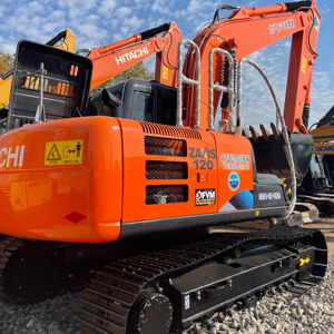 Good Condition Japan Used Hitachi EX120 ZX120 12 Ton Hydraulic Crawler Excavator <b>Construction</b> <b>Machinery</b> - Product Image 1