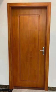 Nhà Máy Tùy Chỉnh Thiết Kế Hiện Đại Duy Nhất Chính Bằng Gỗ Nội Thất Cửa Thích Hợp Cho Nhà Bên Ngoài Trang Trí Bền Và Phong Cách - Product Image 3