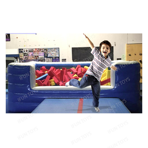 Busa tiup untuk trampolin anak-anak, lubang busa udara latihan bermain - Product Image 4