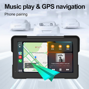 Navigatore GPS per Moto Portatile e Antifurto da 7 Pollici con CarPlay Wireless, Android Auto, Doppio Bluetooth e Luminosità Automatica - Product Image 3