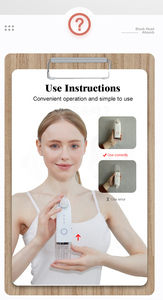 เครื่องไมโครเดอร์มาเบรชั่นเพชรแบบพกพา* - ดูดสิวหัวดำ ยกกระชับ ต่อต้านวัย* 3 โหมด* สำหรับสปาที่บ้าน - Product Image 5