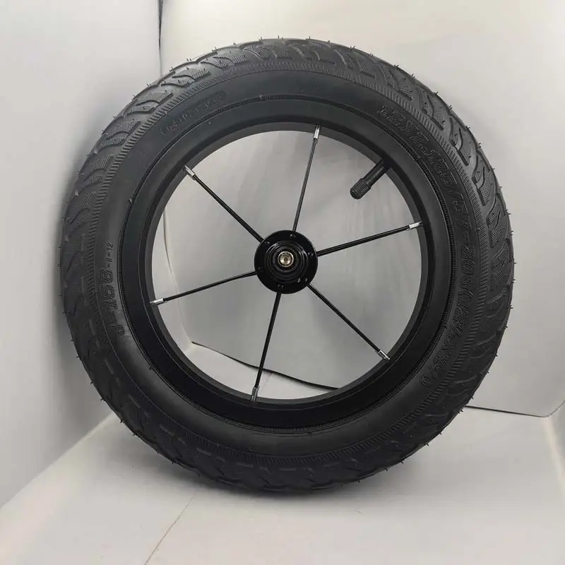 12 inch aluminum rubber wheel spoke pit rim lightweight bicycle wheel