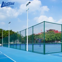 Clôture de stade modulaire sans soudure et facile à installer, barrière sportive pour écoles, filet de protection pour parcs de basketball, filet de clôture pour terrains de football