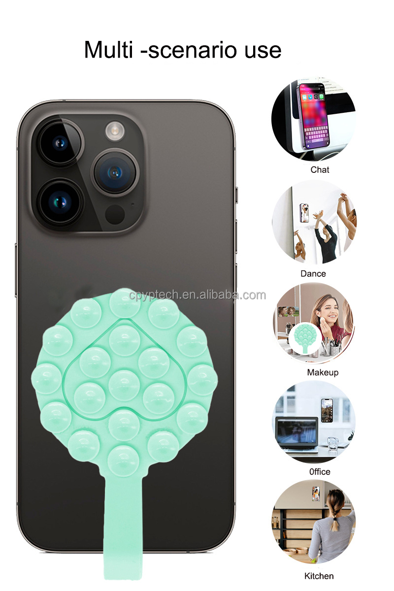 Ventose In Silicone Morbido A Doppio Lato Supporto Per - Foto 13
