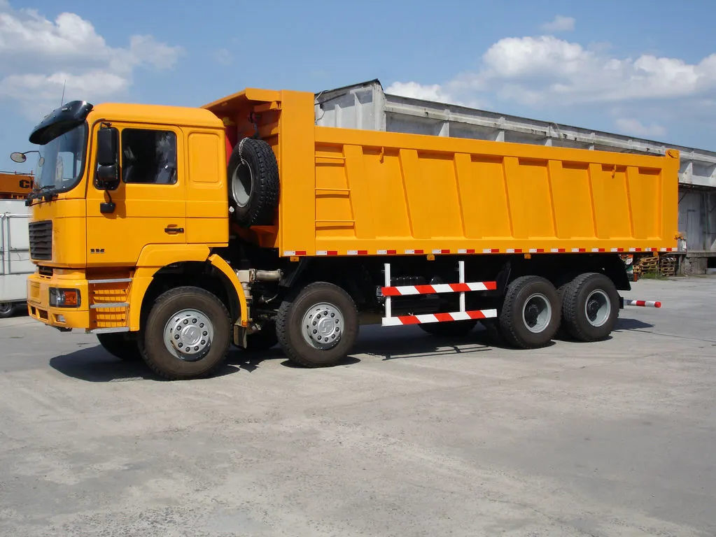 تخصيص اللون جديد SHACMAN F2000 F3000 شاحنة قلابة للبيع