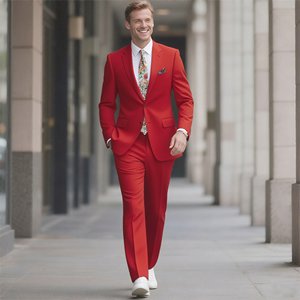 Abito da <span class=keywords><strong>uomo</strong></span> di lusso <span class=keywords><strong>blu</strong></span> <span class=keywords><strong>navy</strong></span> su misura ODM MTM, <span class=keywords><strong>completo</strong></span> 2 pezzi giacca e pantaloni, stile formale, poliestere viscosa, per affari. - Product Image 2