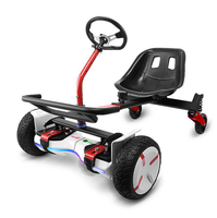 HoverBoard GoCart Aparatları Elektrikli Scooter Modifikasyonu İki Tekerlekli Kendinden Dengeleyici Elektrikli Scooterlar Modifiye Kart Parçaları
