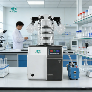 מכונת ייבוש בהקפאה אוטומטית מסחרית לבית מדגם SCIENTZ-10NC, ציוד מעבדה מדעית - Product Image 5