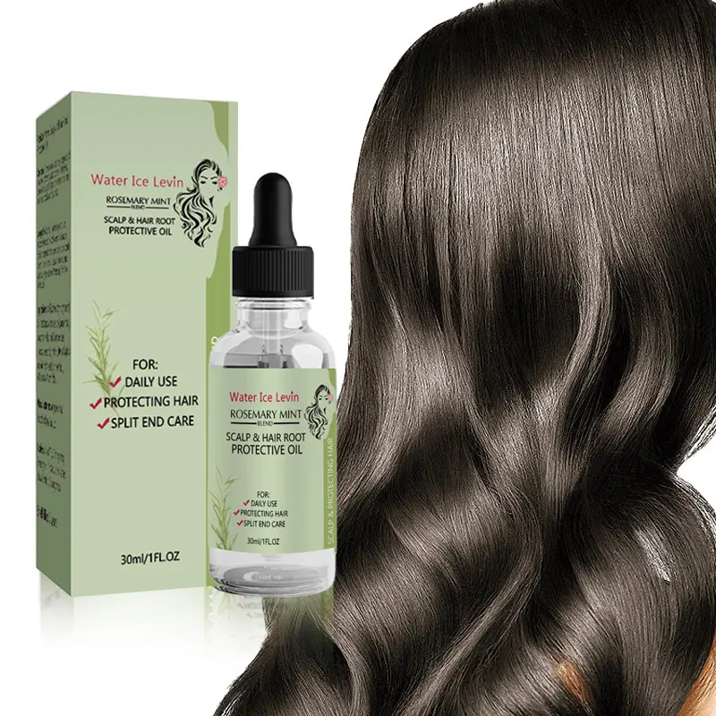 Advanced organic rosemary hair care oil 30ml pure natural essential oil for hair regeneration and treatment of damaged hair