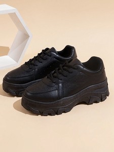 Nuevos Zapatos de Mujer con Plataforma y Suela Gruesa - Estilo Escolar Moderno y Popular en Instagram, Zapatos Deportivos y Casuales Versátiles - Product Image 6