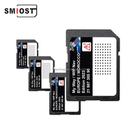 SMIOST WIP GPS voiture logiciels Navigation CID carte de voiture carte SD mémorial pour Citroen Europe 16GB Myway 207 Expert