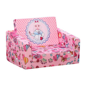 <span class=keywords><strong>Tumbona</strong></span> <span class=keywords><strong>plegable</strong></span> para niños con tela lavable y cojín extraíble, muebles para niños, sofá para niños - Product Image 5