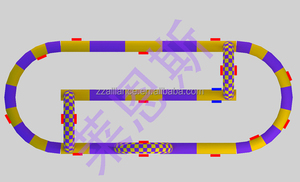 Sân chơi ngoài trời Alliance, đường đua xe tốc độ lớn, xe <span class=keywords><strong>Zorb</strong></span> bơm hơi, đường đua xe Go Kart ngoài trời, xe điện đụng giảm giá - Product Image 5