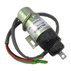 มีสินค้าในสต็อก โซลินอยด์หยุดเครื่องยนต์ 12V ใหม่ 716/30153 สำหรับรถขุดตีนตะขาบ JCB รุ่น 8052 8060 - Product Image 1