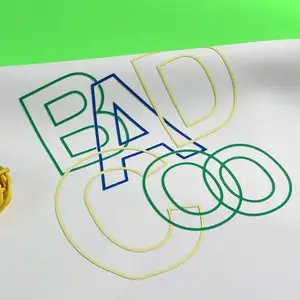 Marchio personalizzato Logo PVC Plastisol trasferimenti di calore ferro-On 3D etichetta di trasferimento per uso della borsa