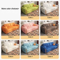 Muebles de Sala de Estar Estilo Crema, Diseño Moderno, Tela Cómoda, Sofá Cama Extraíble Simple con Reposabrazos para Casa o Apartamento