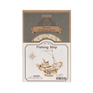Robotime chúng tôi kho <span class=keywords><strong>DIY</strong></span> tàu đánh cá tg308 mô hình giáo dục đồ chơi cho trẻ em <span class=keywords><strong>3D</strong></span> lắp ráp câu đố bằng gỗ - Product Image 6