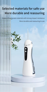Irrigador Bucal Recargable de 1200mAh, 3 Modos, Portátil, Profesional, Limpiador Dental de 0.6mm con Pulsaciones - Product Image 3