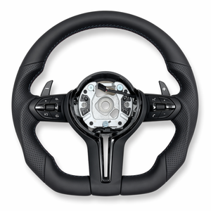 Nuovo Design Volante in Pelle e Fibra di Carbonio con LED per BMW F30 F80 F82 M3 M4 M5 E90 E92 F32 F36 <span class=keywords><strong>M</strong></span> Sport <span class=keywords><strong>Racing</strong></span> - Product Image 5