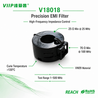 V18018 Ferrite Core High Impedance EMI Suppression Ferrite Bead Core For Cable Noise Filter