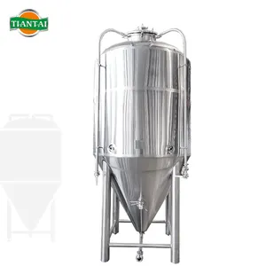 Conical Stainless Cooling Jacket Unitank Fermenters 600L 800L 1000L Brewery Equipment Stainless Steel
