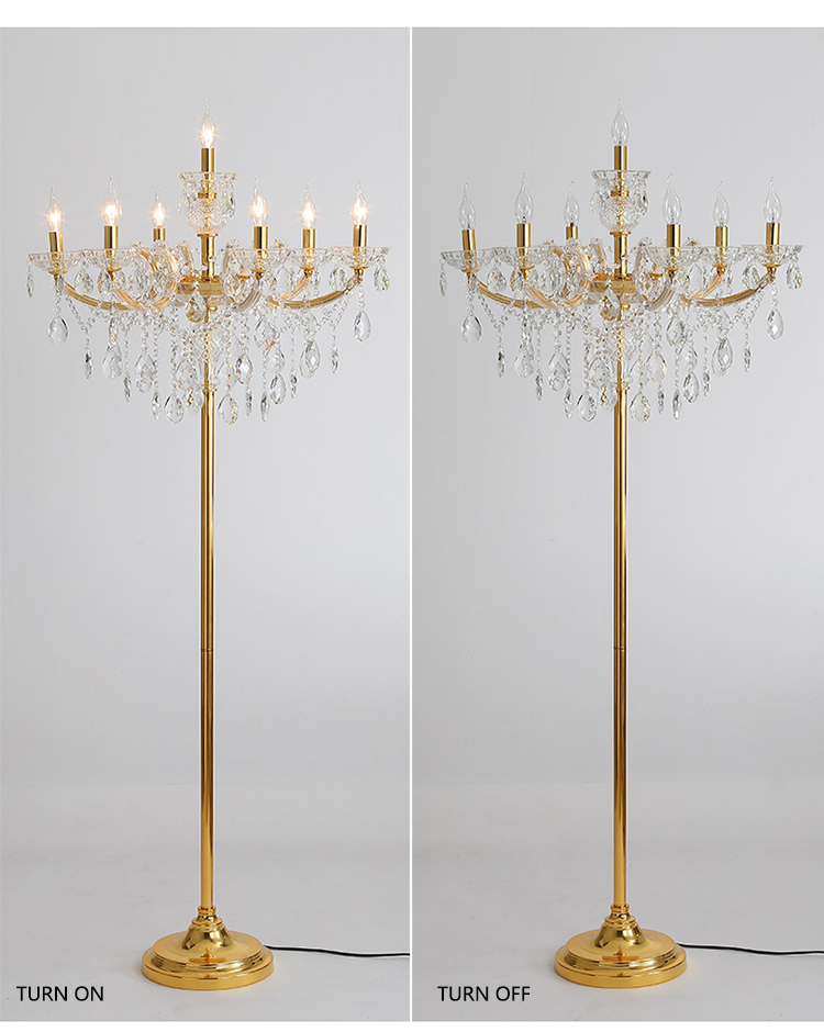 6+1 Lights Floor lamp