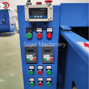 Macchina per il taglio di spugne riciclate, linea di produzione per imbottitura di materassi e cuscini in lattice espanso, 200-300 kg/h, 380V, acciaio, certificazione CE, 12,75 kW - Product Image 4