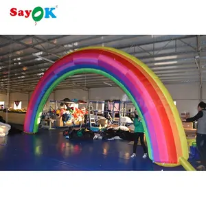 Sự Kiện Đám Cưới Ngoài Trời Inflatable Arch Cầu Vồng Entrance Arch